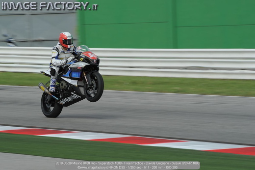 2010-06-26 Misano 0408 Rio - Superstock 1000 - Free Practice - Davide Giugliano - Suzuki GSX-R 1000